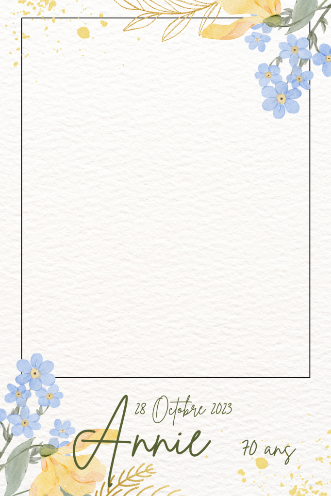 Création PHOTOBOOTH44 — Anniversaire 70 ans